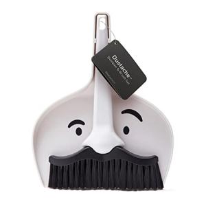 Mustache Mini Dustpan and Brush Set