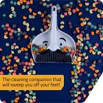 Mustache Mini Dustpan and Brush Set