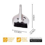 Mustache Mini Dustpan and Brush Set