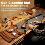 Portable Waxed Canvas Gun Cleaning Mat
