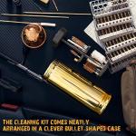Deluxe Gun Cleaning Kit with Bullet Case