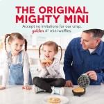 Dash Mini Waffle Maker for Fun Homemade Treats