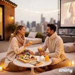 SMIRLY Large Bamboo Charcuterie Cheese Board Set