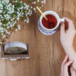 Funny Wooden Coasters Set for New Homes