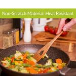 5-Piece Smiley Wooden Cooking Spoon Set