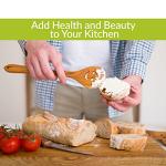 5-Piece Smiley Wooden Cooking Spoon Set