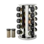 Revolving Spice Rack with 20 Jars and Refills