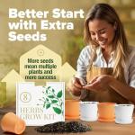 Herb Garden Kit with 8 Seed Varieties