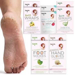 Korean Skincare Face Mask & Moisturizing Gloves Set