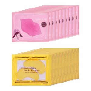 20 Pairs Lip and Eye Masks for Every Occasion