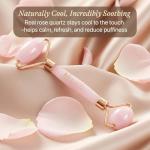 Rose Quartz Face Roller - Beauty and Relaxation Tool