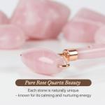 Rose Quartz Face Roller - Beauty and Relaxation Tool