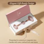 Rose Quartz Face Roller - Beauty and Relaxation Tool