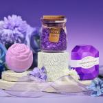 Purple Spa Gift Set for Her Special Moments