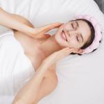 Trendy Spa Headband and Wristband Set for Women