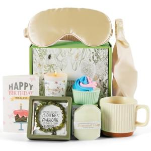 Unique Spa Gift Basket with Ceramic Mug