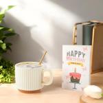 Unique Spa Gift Basket with Ceramic Mug