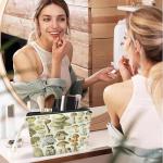 Mushroom Vintage Makeup Bag for Women