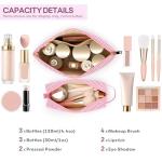 Trendy Pink Makeup Bag Gift Set for Teens