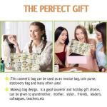 Mushroom Vintage Makeup Bag for Women