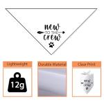 New Puppy Announcement Bandana for Dog Owners