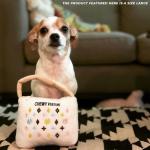 Chewy Vuiton Plush Dog Handbag Toy - Large