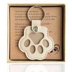 Pet Sympathy Keychain for Dog and Cat Loss