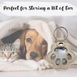 Pet Sympathy Keychain for Dog and Cat Loss