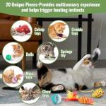 Fun 20-Piece Cat Toy Variety Pack