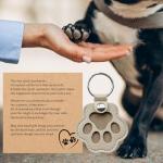 Pet Sympathy Keychain for Dog and Cat Loss