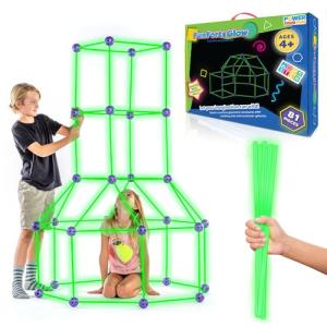 Glow Fort Building Kit – Playful Glow in the Dark Fun