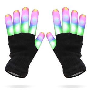 Glow In The Dark Finger Light Gloves for Kids