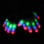 Glow In The Dark Finger Light Gloves for Kids