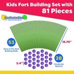 Glow Fort Building Kit – Playful Glow in the Dark Fun