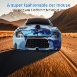 Cute Wireless Car Mouse with LED Headlights