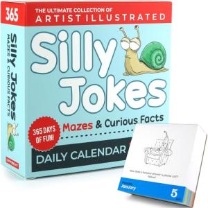 Daily Desk Calendar with 365 Silly Jokes