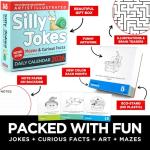 Daily Desk Calendar with 365 Silly Jokes