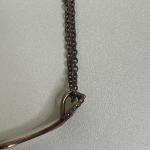 Love Pendant Necklace with Tiny Spoon Charm