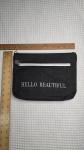 Embroidered Linen Makeup Bag - Unique Gift Idea