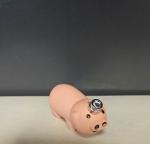 Peach 3D Pig Dual Flame Lighter – Unique Collectible