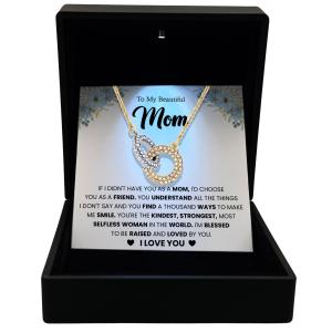 Mom Necklace from Son or Daughter – Unique Gift