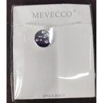 Silver Tone Paw Print Charm Necklace Gift