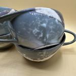 Reuleaux Triangle Drip Glaze 4-Cup Set