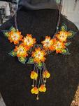 Unique 3D Flower Bead Necklace for You