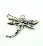 Colorful Rhinestone Dragonfly Brooch for Any Occasion