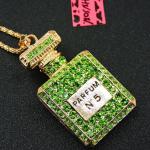 Lucky Gold Pendant Necklace by Betsey Johnson