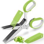 Herb Scissors Set - Fun Kitchen Gadget for Fresh Herbs