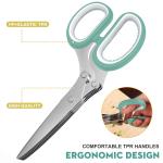 Cool Blue Herb Scissors Set for Fun Cooking