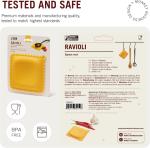 Ravioli-Shaped Spoon Rest for Fun Kitchens