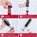 Automatic Wine Opener with Foil Cutter Gadget